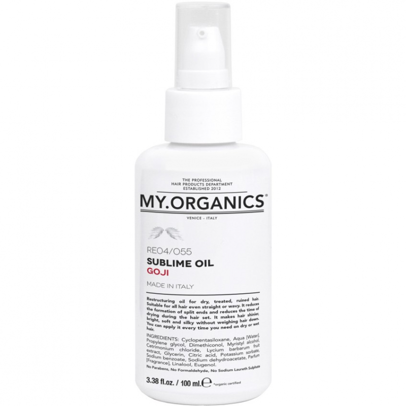 MY.ORGANICS SUBLIME OIL - Відновлююча олія для волосся