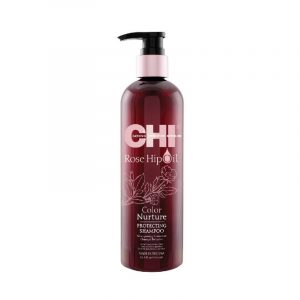 CHI ROSE HIP OIL COLOR NURTURE PROTECTING SHAMPOO – Шампунь для фарбованого волосся