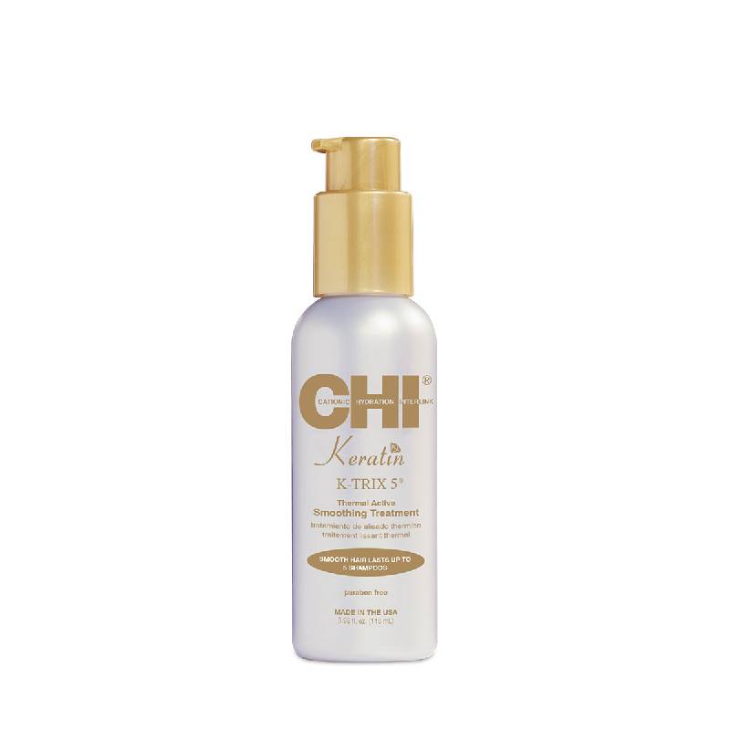 CHI KERATIN K-TRIX 5 SMOOTHING TREATMENT - Розгладжуючий крем для волосся