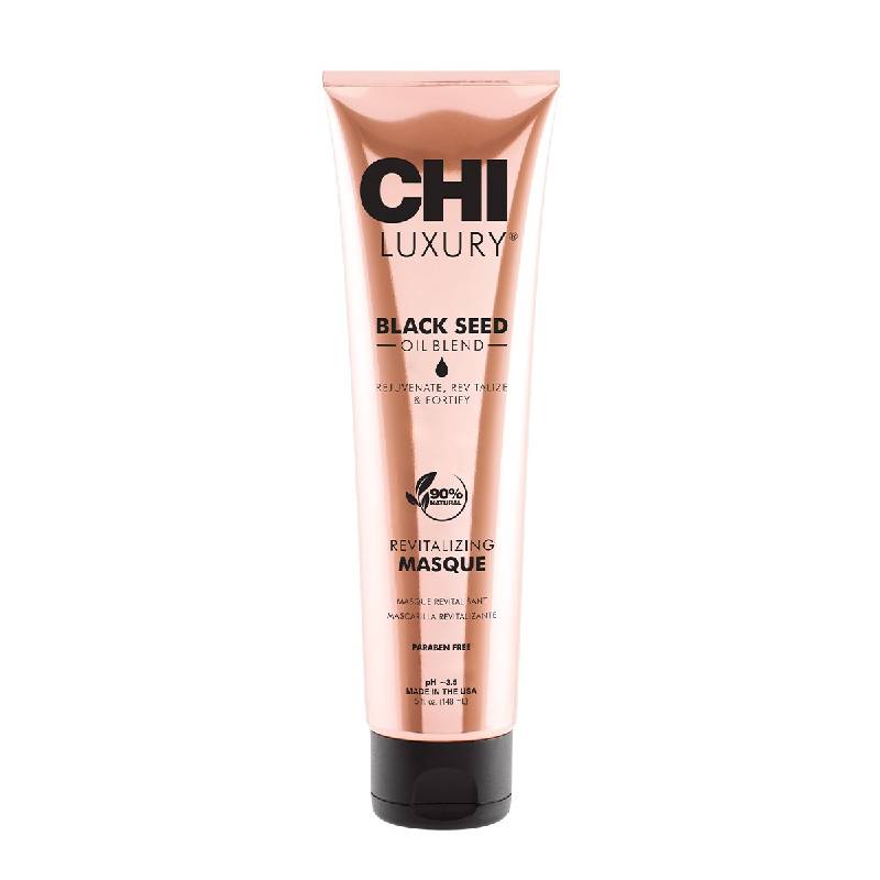 CHI LUXURY BLACK SEED OIL REVITALIZING MASQUE - Відновлююча маска для волосся з олією чорного кмину