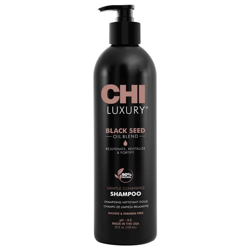 CHI LUXURY BLACK SEED OIL GENTLE CLEANSING SHAMPOO - Очищуючий шампунь з олією чорного кмину