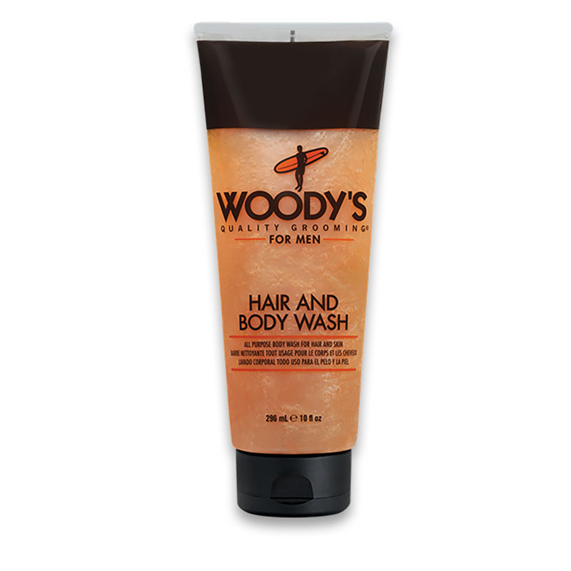 WOODY'S HAIR AND BODY WASH - Шампунь і гель для душу