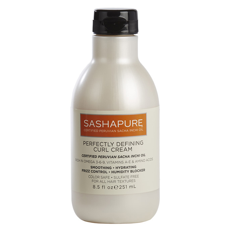 SASHAPURE PERFECT DEFINING CURL CREAM - Крем для кучерявого та неслухняного волосся