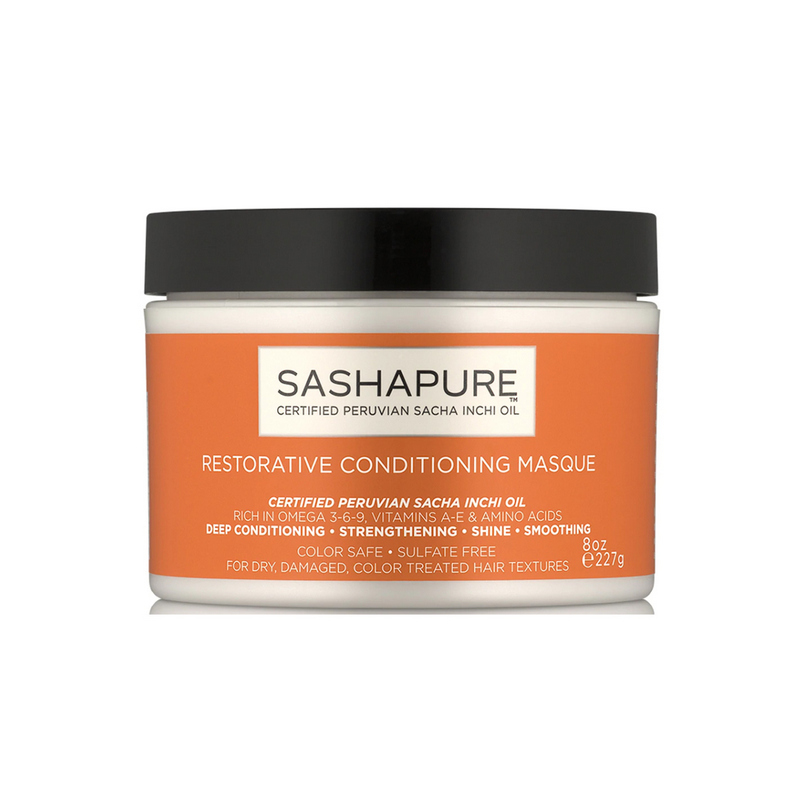 SASHAPURE RESTORATIVE CONDITIONING MASQUE - Відновлююча маска для волосся