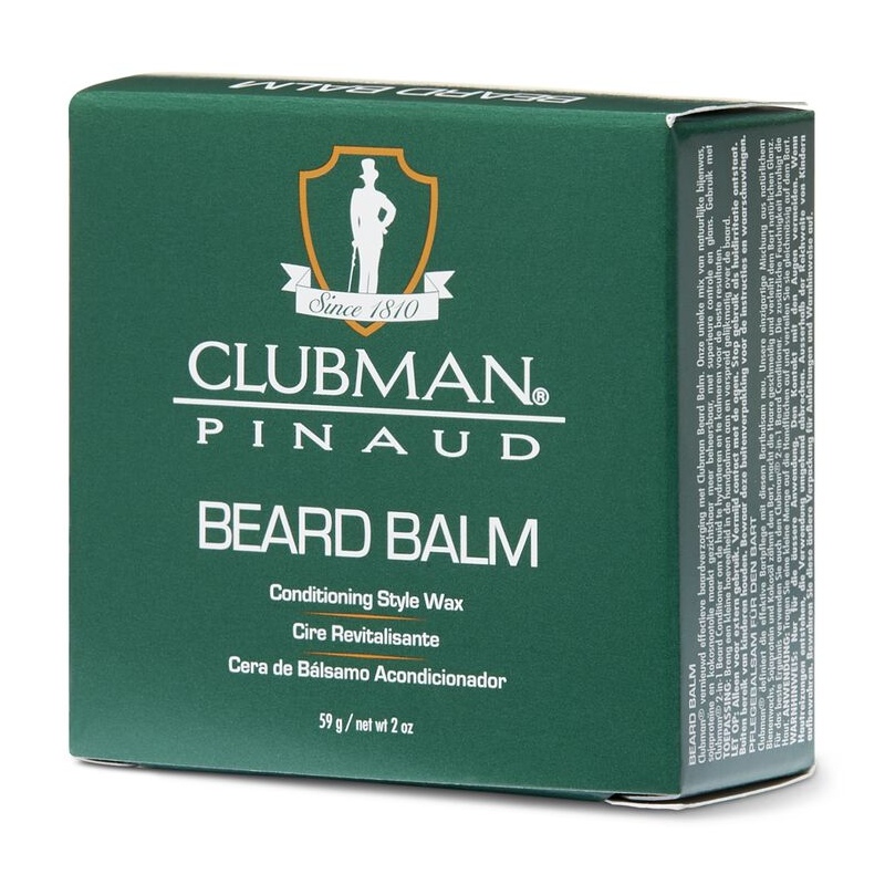CLUBMAN PINAUD BEARD BALM & STYLING WAX - Віск-бальзам для бороди - Зображення 2