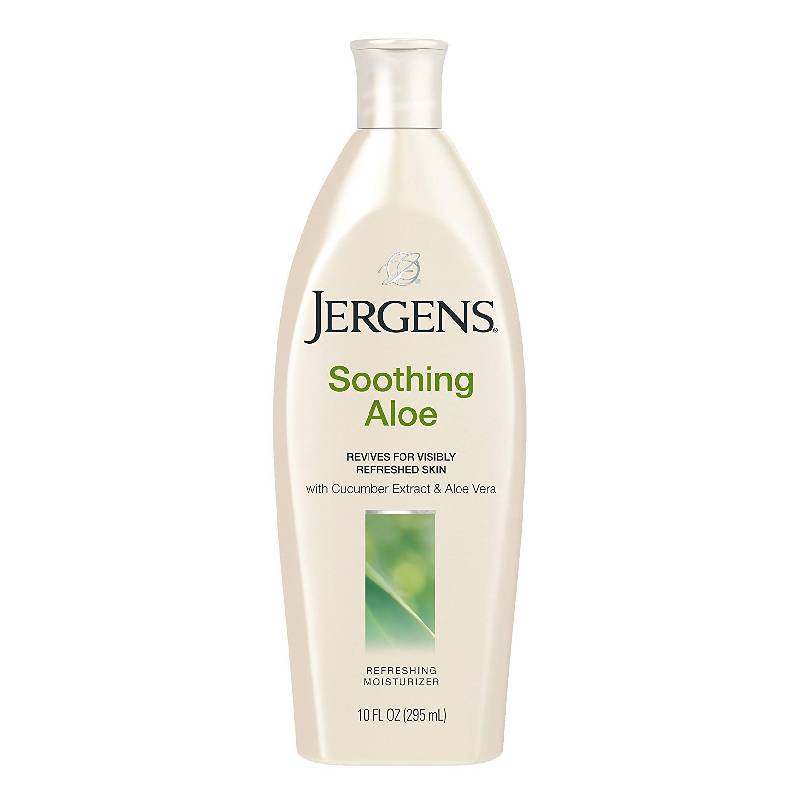 JERGENS SOOTHING ALOE REFRESHING MOISTURIZER - Заспокійливий лосьйон для тіла з алое