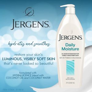 JERGENS DAILY MOISTURE DRY SKIN MOISTURIZER – Зволожуючий лосьйон для тіла