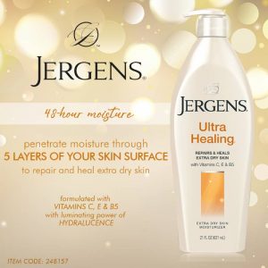 JERGENS ULTRA HEALING EXTRA DRY SKIN MOISTURIZER – Ультра зволожуючий лосьйон для дуже сухої шкіри
