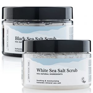 SPA OF ICELAND BLACK SEA SALT SCRUB – Поживний скраб для тіла з деревинним вугіллям