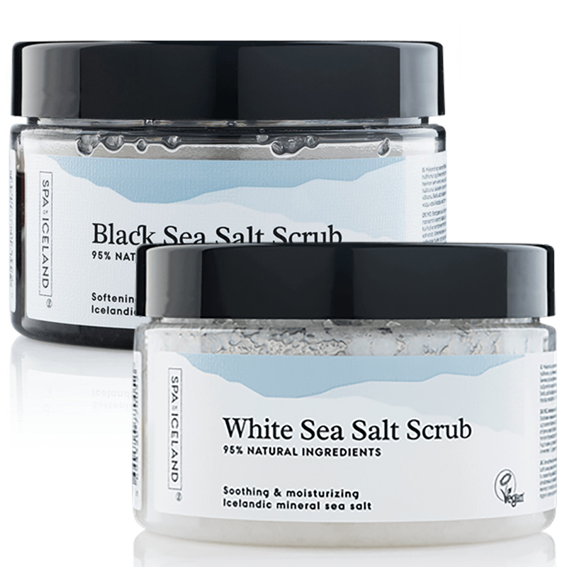 SPA OF ICELAND BLACK SEA SALT SCRUB - Поживний скраб для тіла з деревинним вугіллям - Зображення 2