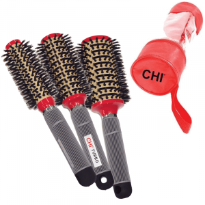 CHI TURBO MEDIUM CERAMIC ROUND BOAR BRUSH – Керамічний гребінець середній