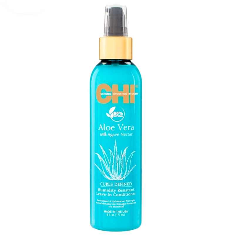 CHI ALOE VERA HUMIDITY RESISTANT LEAVE-IN CONDITIONER - Незмивний кондиціонер для кучерявого волосся