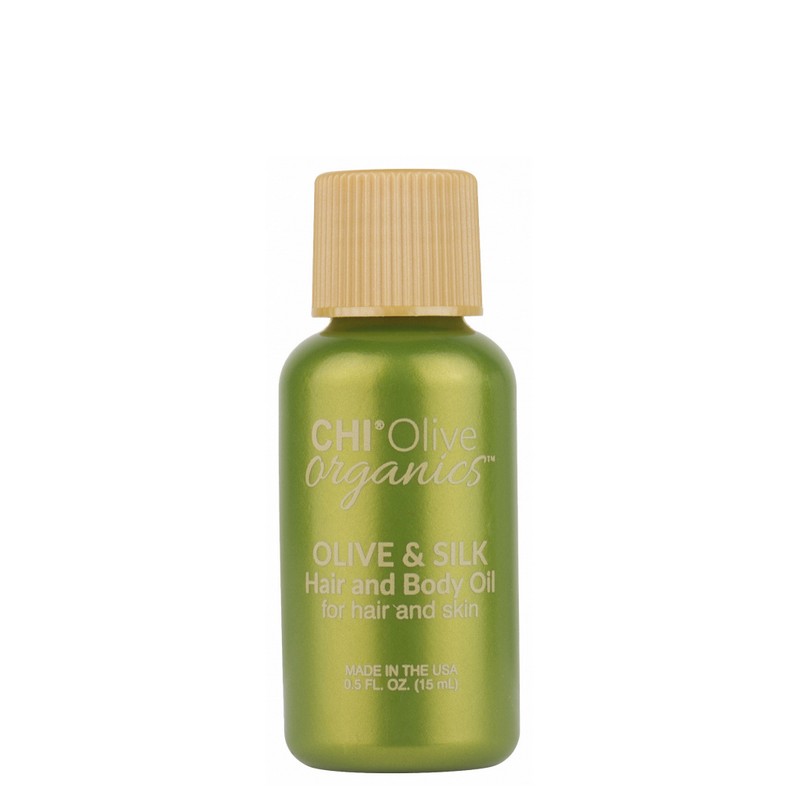 CHI OLIVE ORGANICS OLIVE & SILK HAIR AND BODY OIL - Оливкова олія для волосся і тіла
