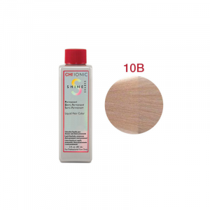 CHI IONIC SHINE SHADES LIQUID COLOR 10B – Безаміачна рідка фарба для волосся (дуже світлий блонд – бежевий відтінок)