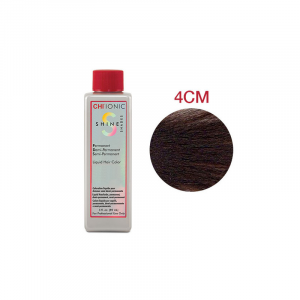 CHI IONIC SHINE SHADES LIQUID COLOR 4CM – Безаміачна рідка фарба для волосся (темно-коричнева – шоколадний мокко відтінок)