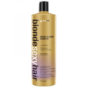 BLONDE SEXY HAIR BRIGHT BLONDE SHAMPOO – Коригувальний відтінковий шампунь “сяючий блонд”