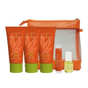CALIFORNIA MANGO TO GO TRAVEL KIT NORMAL TO DRY – Дорожній набір для тіла для нормальної та сухої шкіри