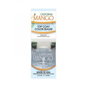 CALIFORNIA MANGO TOP COAT COLOR SEALER – Топ-покриття для нігтів