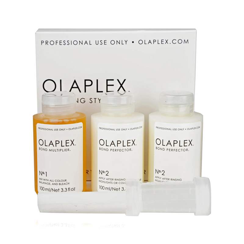 OLAPLEX TRAVELING STYLIST KIT - Дорожній набір для салонного догляду за фарбованим волоссям - Зображення 2