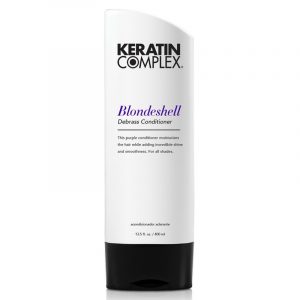 KERATIN COMPLEX BLONDESHELL DEBRASS CONDITIONER – Тонуючий фіолетовий кондиціонер для білявого волосся