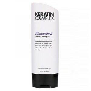 KERATIN COMPLEX BLONDESHELL DEBRASS SHAMPOO – Тонуючий фіолетовий шампунь для білявого волосся