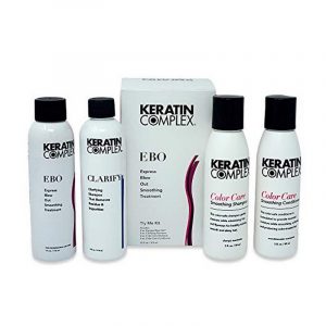 KERATIN COMPLEX EBO EXPRESS BLOW OUT SMOOTHING TREATMENT TRY ME KIT – Пробний набір засобів для розгладжуючої кератинової експрес-процедури