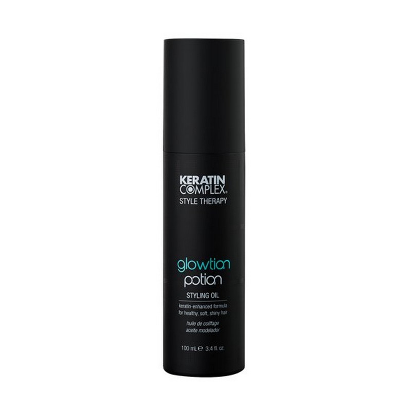 KERATIN COMPLEX GLOWTION POTION STYLING OIL - Олія для укладання волосся з кератином