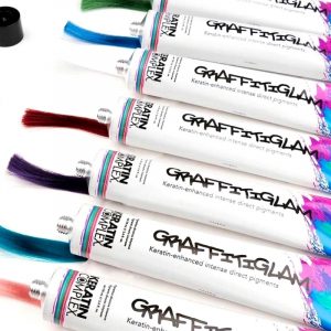 KERATIN COMPLEX GRAFFITIGLAM SEMI-PERMANENT COLOR SCARLET RED – Напівперманентна фарба для тонування волосся (червона)