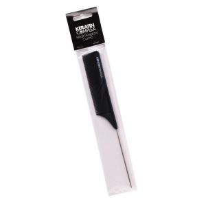 KERATIN COMPLEX HEAT RESISTANT METAL TAIL COMB – Гребінець для волосся термостійкий