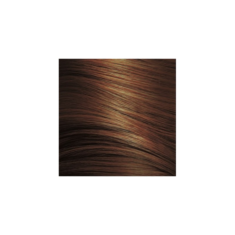 KERATIN COMPLEX KERALUMINOUS PERMANENT COLOR 5,45/5CRV - Перманентна фарба для волосся (середньо-коричнева - мідний червоно-фіолетовий відтінок) - Зображення 2