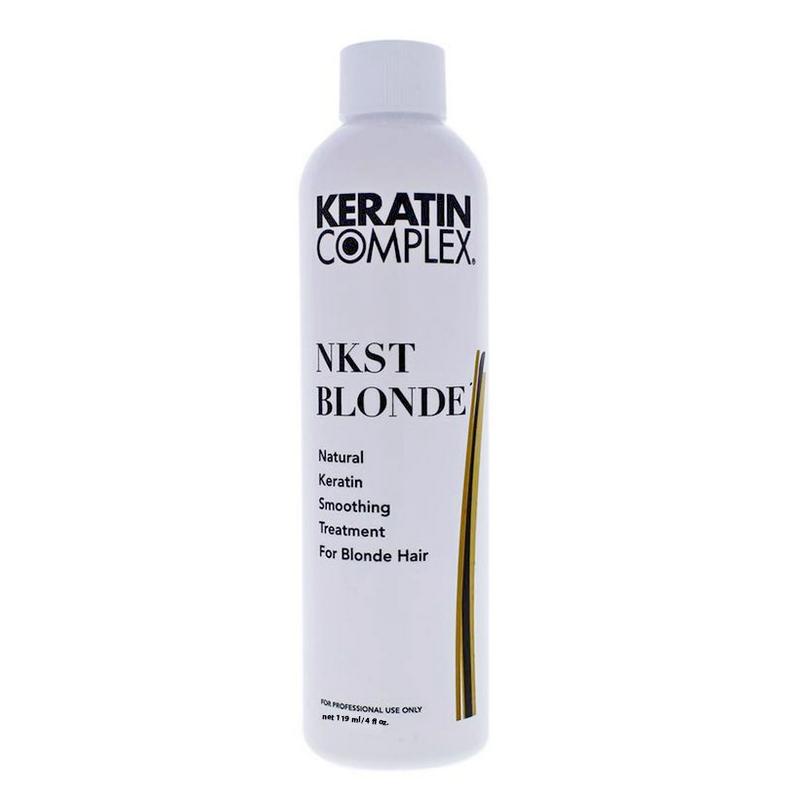 KERATIN COMPLEX NKST BLONDE NATURAL KERATIN SMOOTHING TREATMENT FOR BLONDE HAIR - Розгладжуюча процедура для білявого волосся