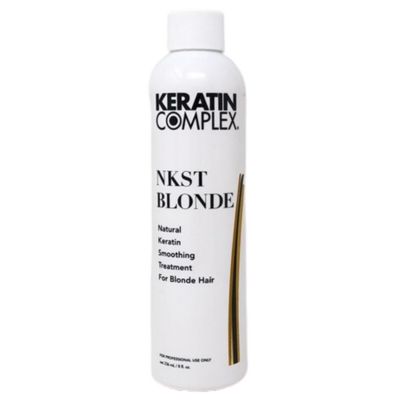 KERATIN COMPLEX NKST BLONDE NATURAL KERATIN SMOOTHING TREATMENT FOR BLONDE HAIR - Розгладжуюча процедура для білявого волосся