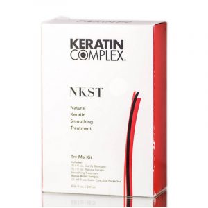 KERATIN COMPLEX NKST NATURAL KERATIN SMOOTHING TREATMENT TRY ME KIT – Пробний набір засобів для розгладжуючої процедури з натуральним кератином