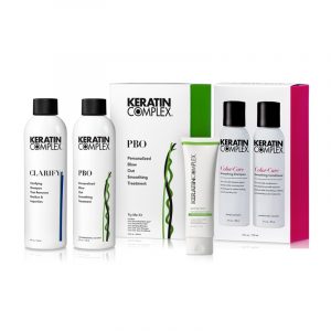 KERATIN COMPLEX PBO PERSONALIZED BLOW OUT SMOOTHING TREATMENT TRY ME KIT – Пробний набір засобів для розгладжуючої кератинової процедури