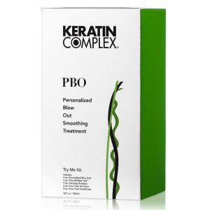 KERATIN COMPLEX PBO PERSONALIZED BLOW OUT SMOOTHING TREATMENT TRY ME KIT – Пробний набір засобів для розгладжуючої кератинової процедури