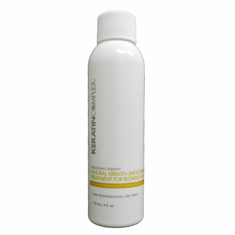 KERATIN COMPLEX NATURAL KERATIN SMOOTHING TREATMENT FOR BLONDE - Кератиновий комплекс для відновлення та розгладження білявого волосся