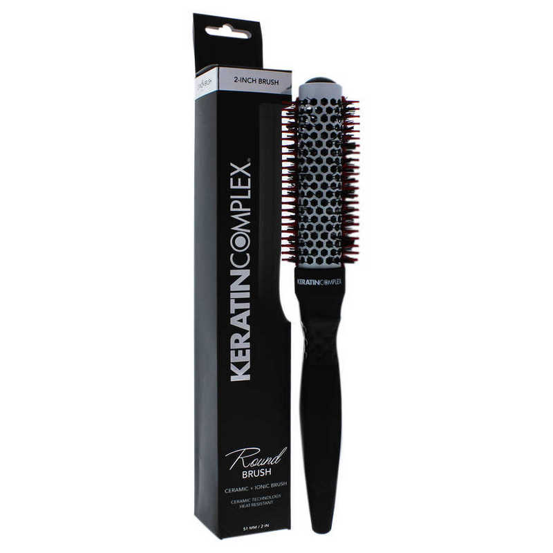 KERATIN COMPLEX THERMAL ROUND BRUSH 2-INCH - Керамічна щітка-гребінець для волосся (2 дюйма) - Зображення 2