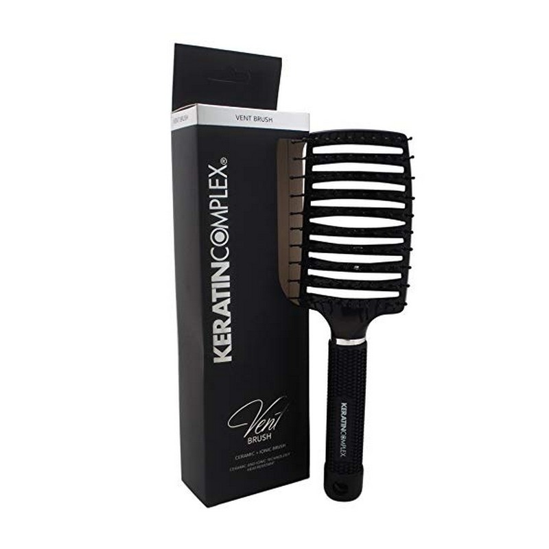 KERATIN COMPLEX CURVED VENT BRUSH - Гребінець для волосся - Зображення 3