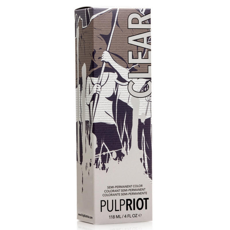 PULP RIOT SEMI-PERMANENT COLOR CLEAR - Напівперманентний прямий фарбник для волосся (прозорий)