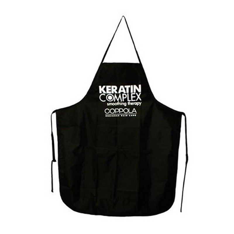 KERATIN COMPLEX CHEMICAL RESISTANT APRON - Перукарський фартук чорний
