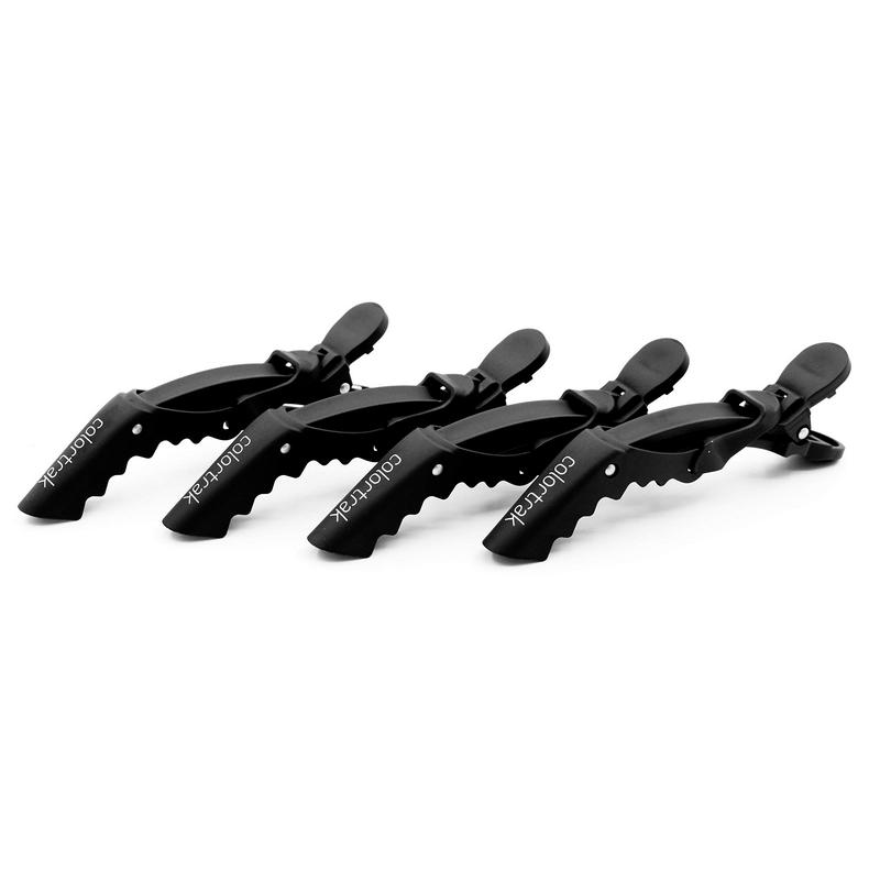 COLORTRAK CROC CLIPS 4 PACK - Набір затискачів-кліпс для волосся (4 штуки) - Зображення 2