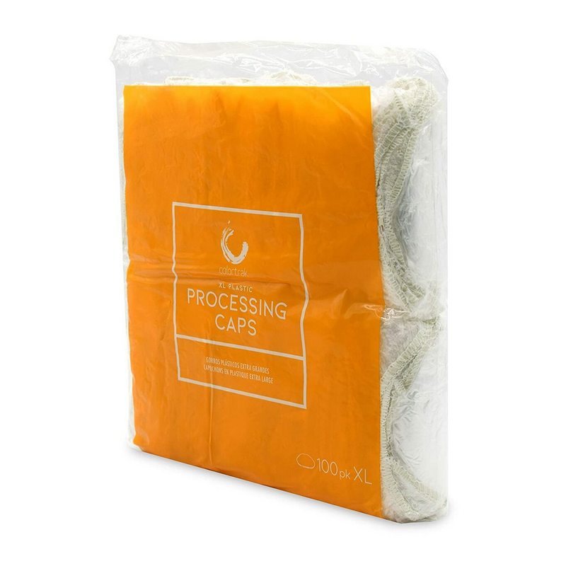 COLORTRAK XL PLASTIC PROCESSING CAPS 100 PACK - Одноразові шапочки для фарбування волосся (100 штук)