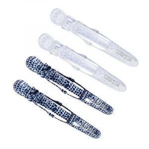 COLORTRAK SAFARI CHIC CROC CLIPS 4 PACK – Набір затискачів-кліпс для волосся (4 штуки)