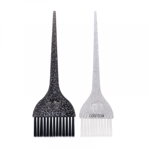 COLORTRAK GALAXY GLITTER FEATHER BRISTLE BRUSHES 2 PACK – Набір широких пензликів для фарбування волосся (2 штуки)