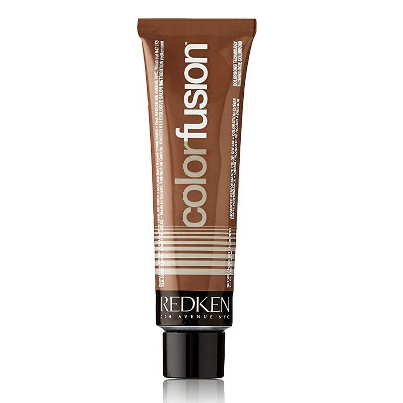 REDKEN COLOR FUSION PERMANENT HAIR COLOR CREAM 4N - Перманентна кремова фарба для волосся (темно-коричнева - натуральний відтінок)